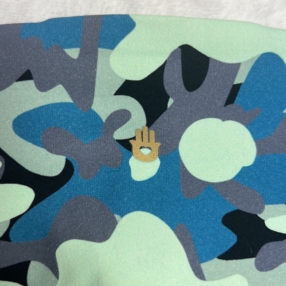 Spiritual Gangster Tropical Camo Floral Essential High Waist Colorful Leggings - Picture 11 of 16